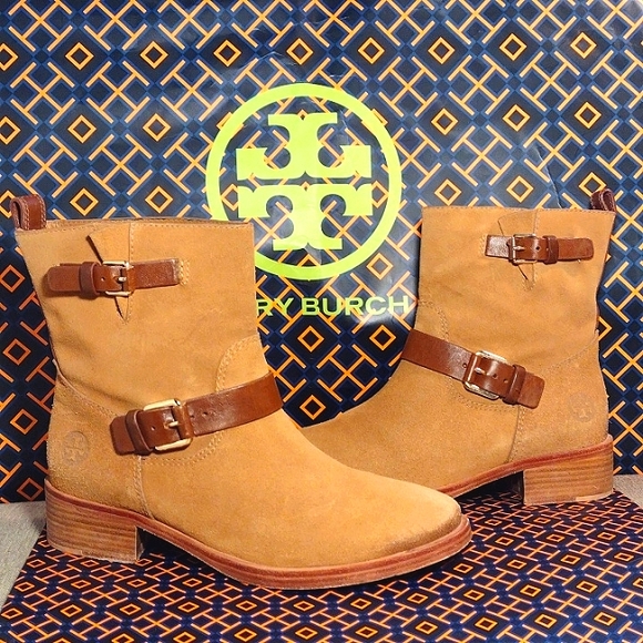 Tory Burch Shoes - Tory Burch Bennie suede Bootie